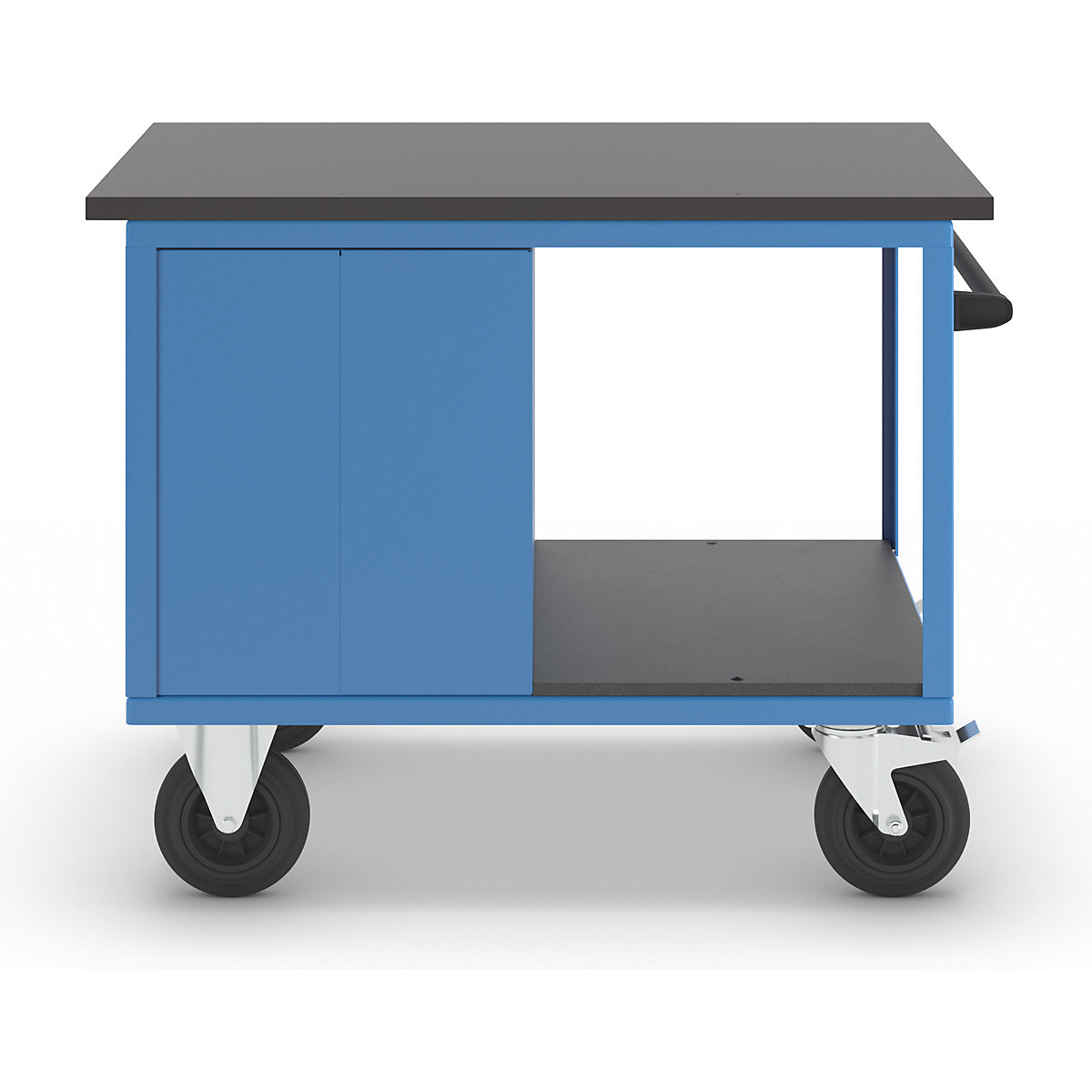 Pracovný stôl pojazdný, nosnosť 500 kg – eurokraft pro (Zobrazenie produktu 4)-3