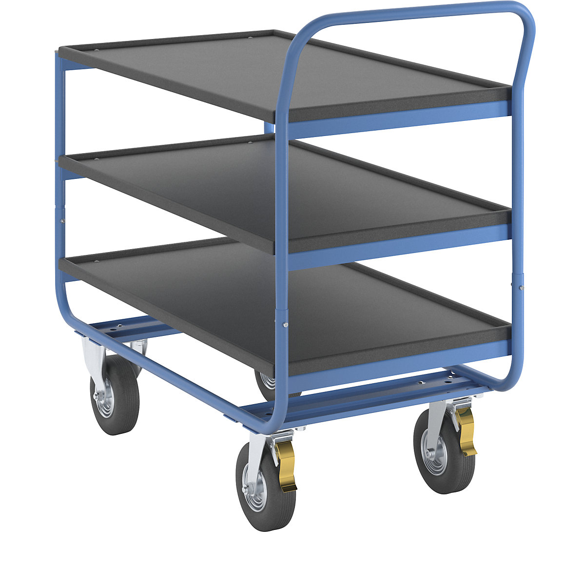Stolový vozík, nosnosť 150 kg – eurokraft pro (Zobrazenie produktu 16)-15