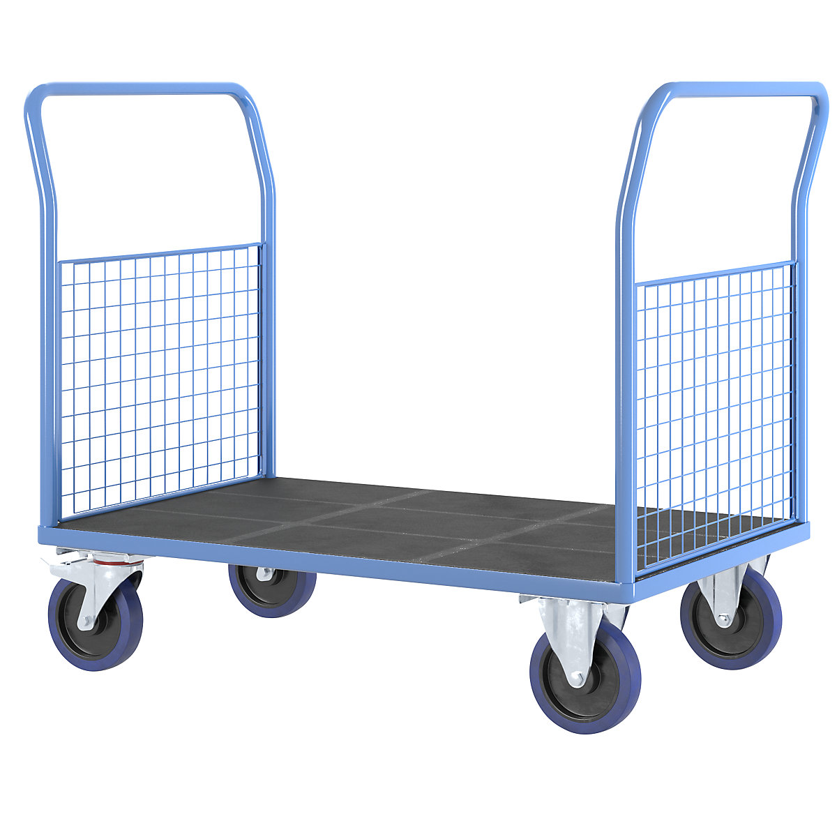 Plošinový vozík s mriežkovými stenami – eurokraft pro (Zobrazenie produktu 4)-3