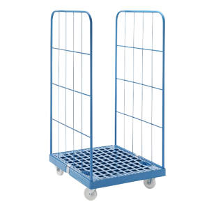 Pojazdný kontajner s mriežkovými stenami