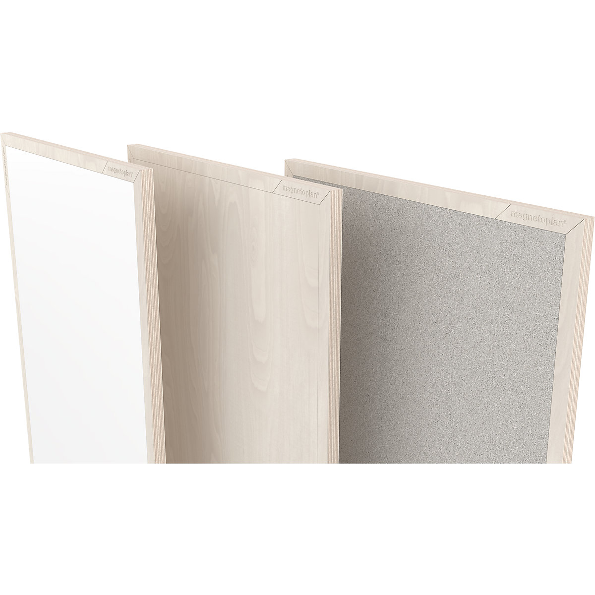 Pizarra blanca de diseño de la serie Wood – magnetoplan (Imagen del producto 6)-5