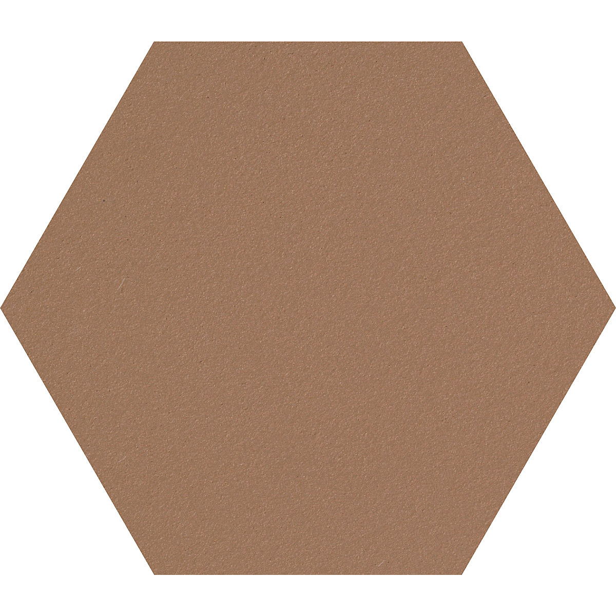 Tablón hexagonal de diseño para chinchetas – Chameleon, corcho, A x H 600 x 600 mm, marrón claro-33