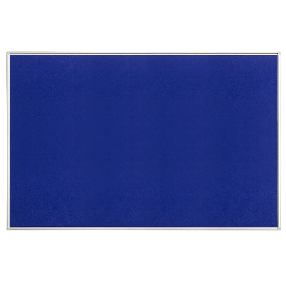 Tablón informativo para alfileres, fieltro azul, A x H 1500 x 1000 mm-3