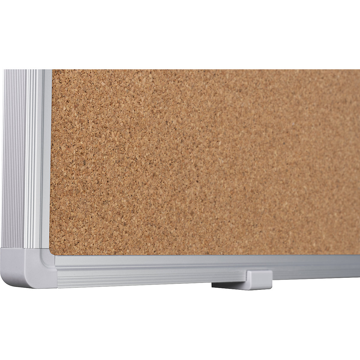 Tablón para chinchetas, marco de aluminio anodizado – eurokraft basic (Imagen del producto 5)-4