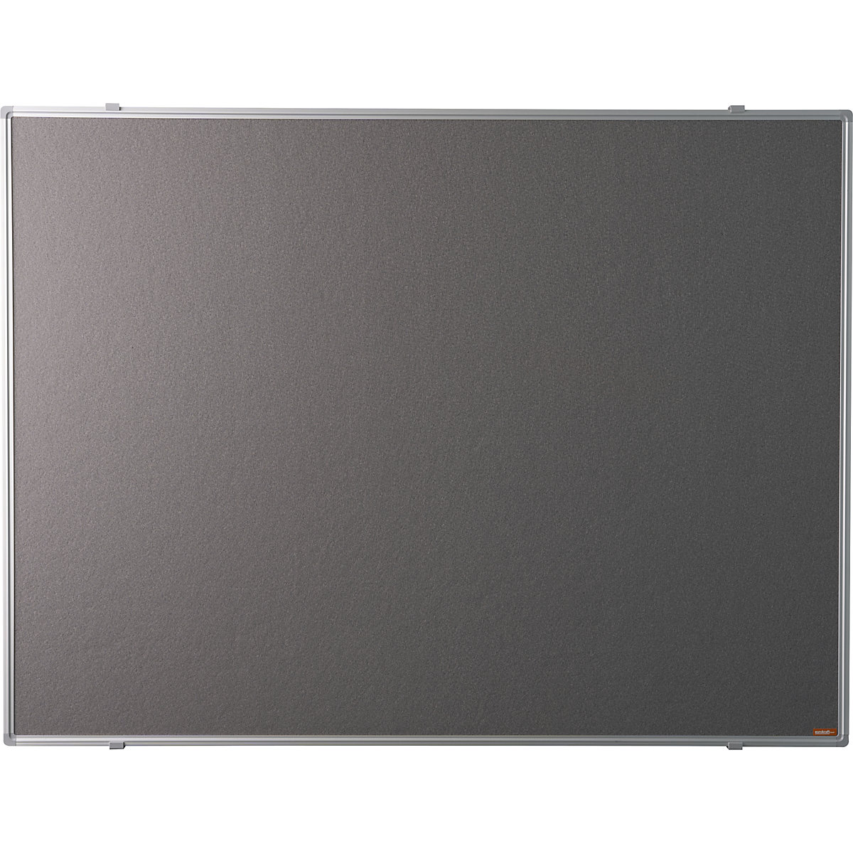 Tablón para chinchetas, marco de aluminio anodizado &ndash; eurokraft basic