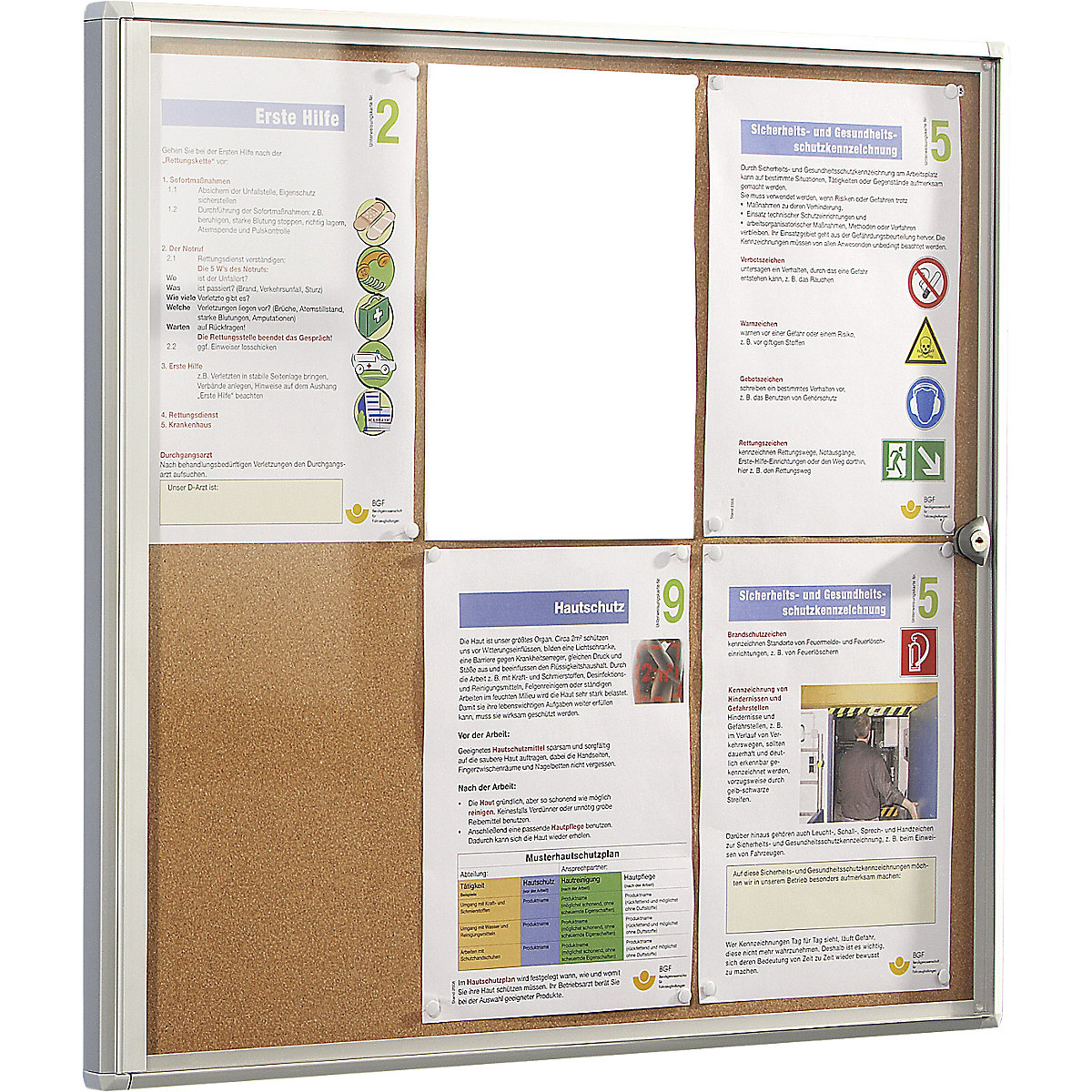 Vitrina de anuncios para interiores &ndash; eurokraft basic