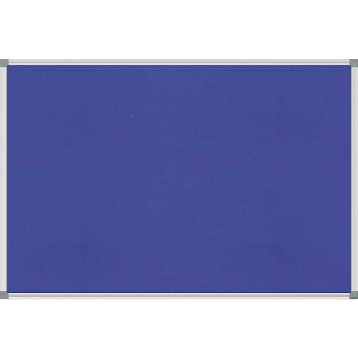 Pinboard STANDARD – MAUL, bekleding van vilt, blauw, b x h = 900 x 600 mm-4