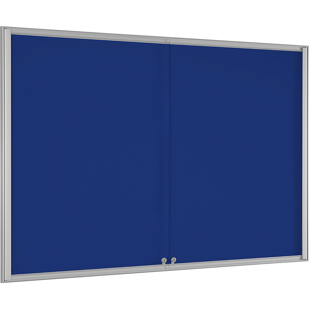 BASIC display case, for 18 x A4, gentian blue-4