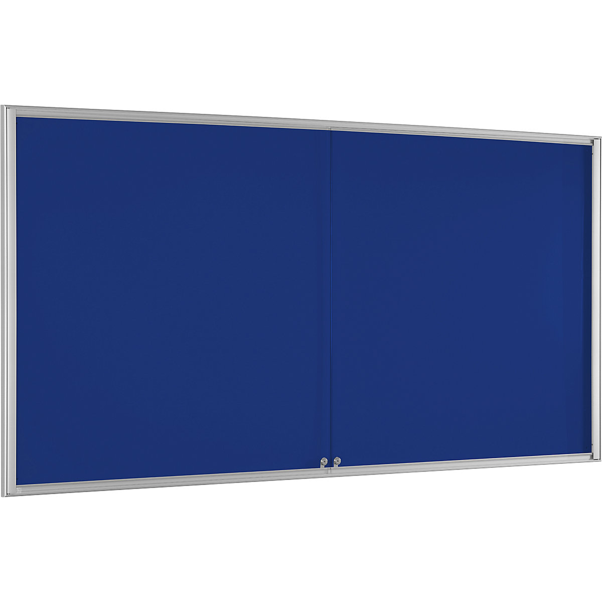 BASIC display case, for 24 x A4, gentian blue-4