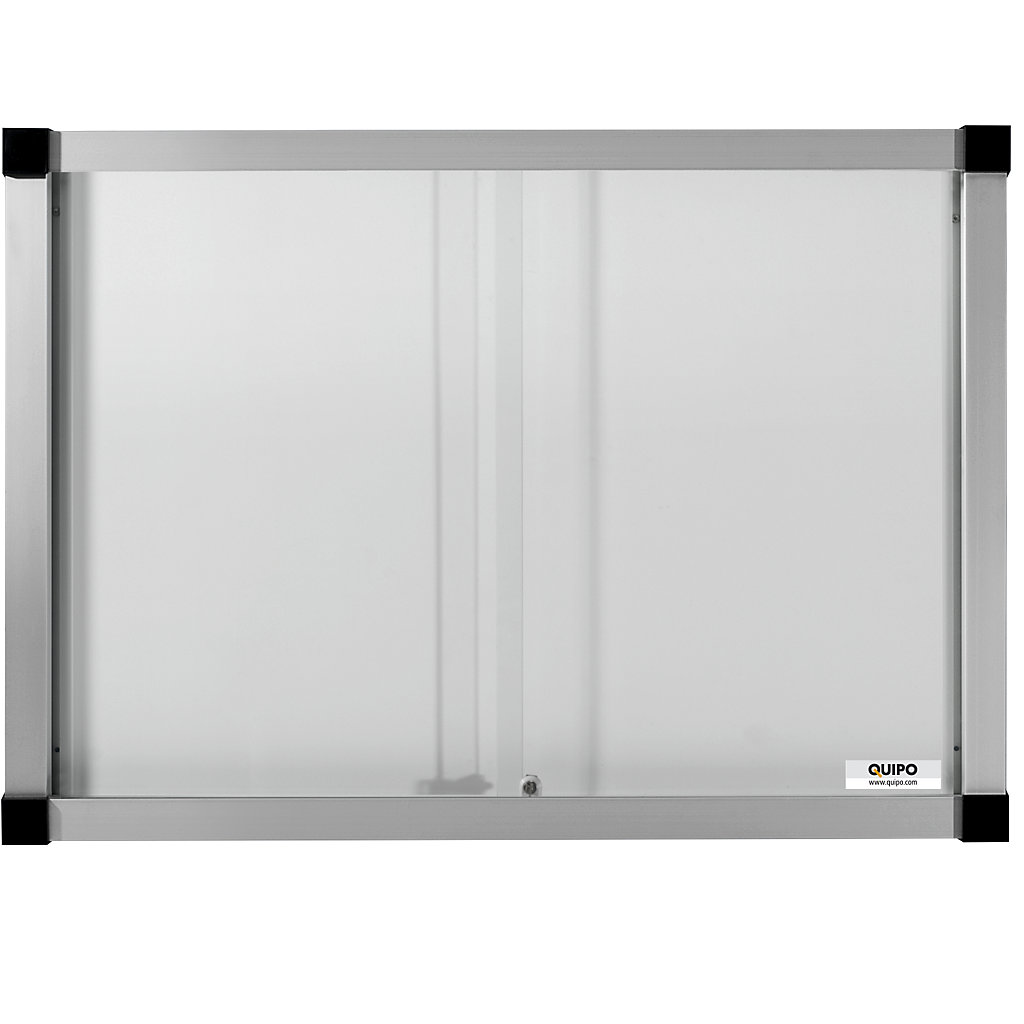 Display case, sliding doors eurokraft pro 8 (2 x 4) A4 sheets