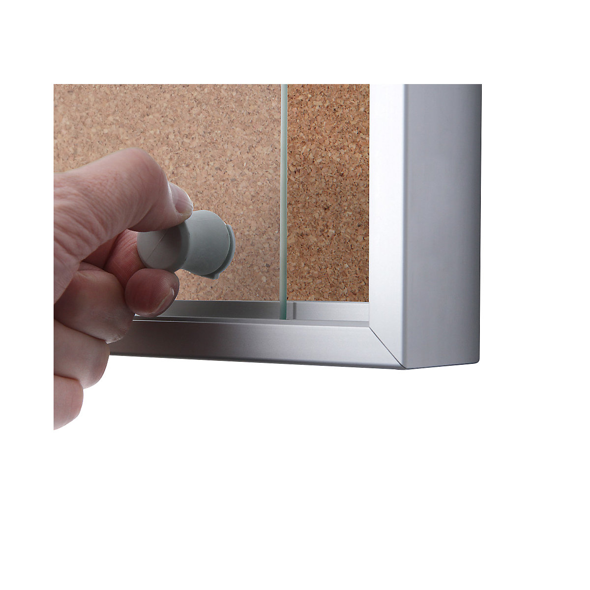 Display case with sliding doors – eurokraft pro (Product illustration 17)-16