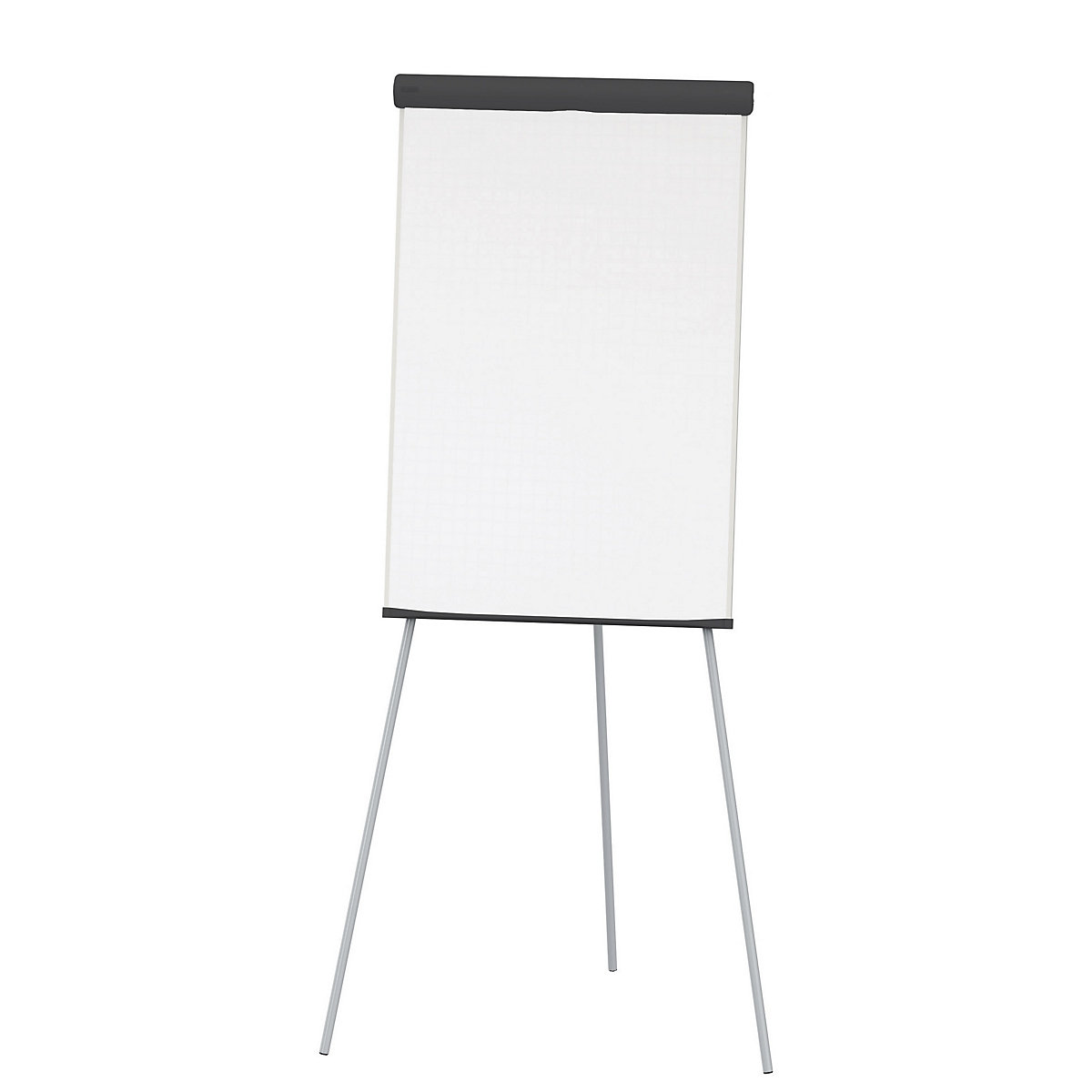Flipchart, three legged – MAUL: height 1860 mm, without paper holder