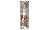Glass display cabinet