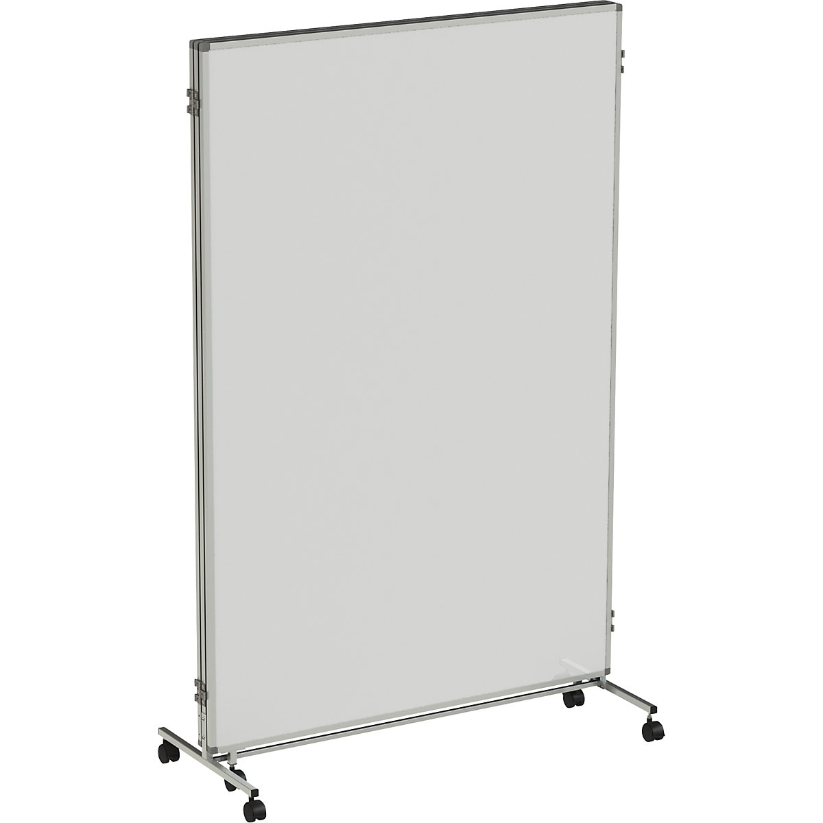 Presentation board/partition, mobile, folding, for writing on – eurokraft pro (Product illustration 9)-8