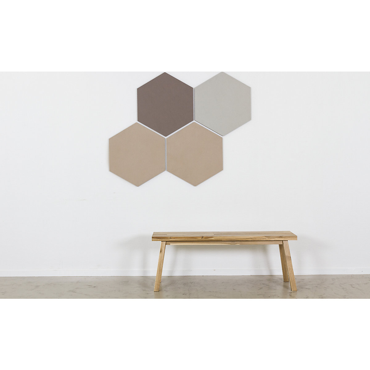Hexagonal designer pin board – Chameleon (Product illustration 7)-6