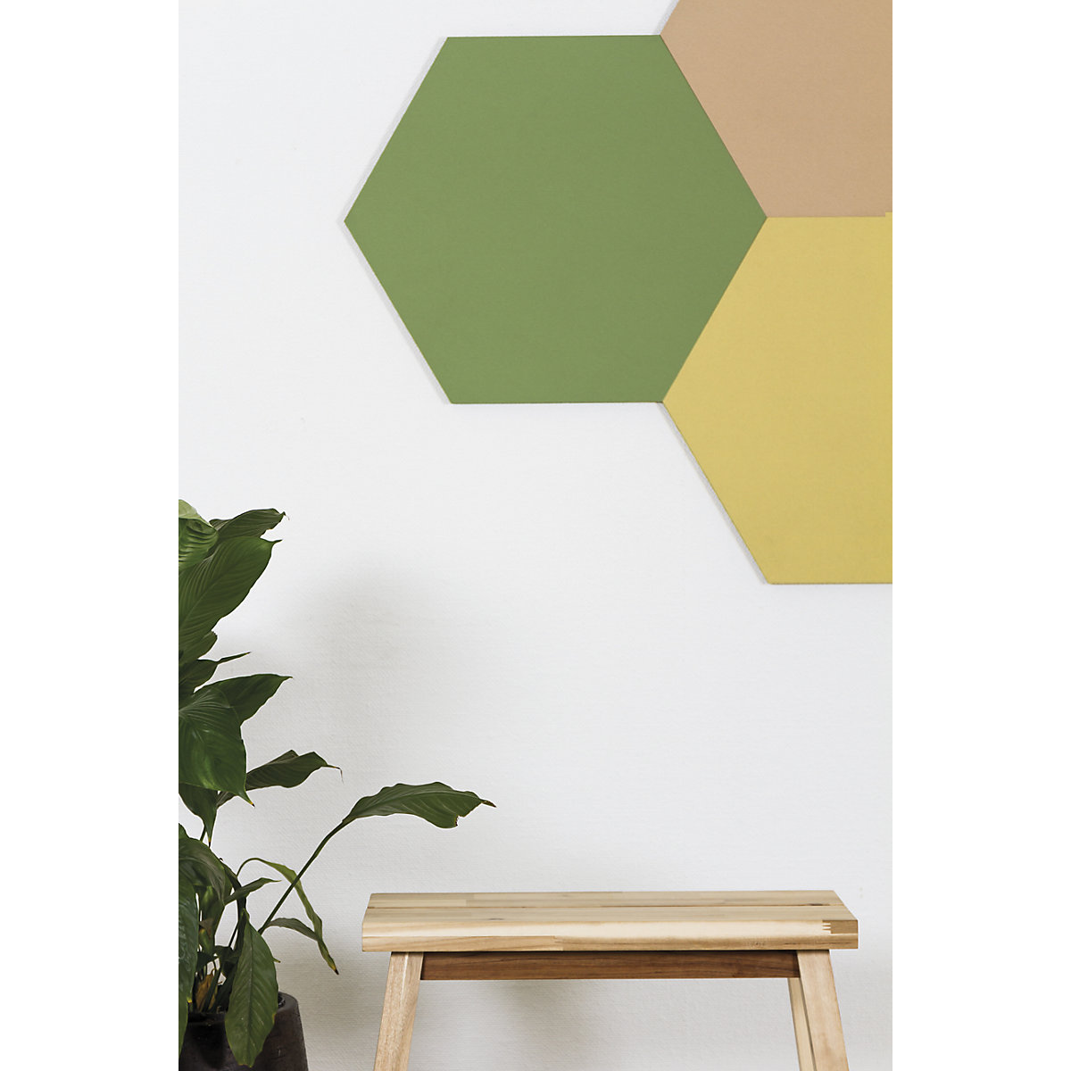 Hexagonal designer pin board – Chameleon (Product illustration 8)-7