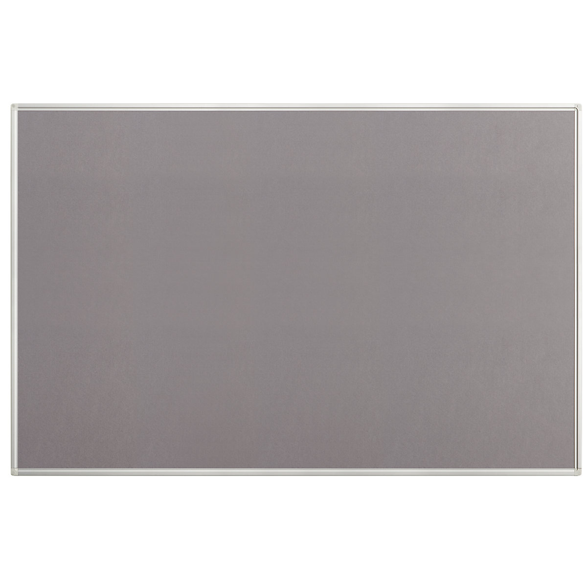 Pin board, felt, grey, WxH 1500 x 1000 mm-4