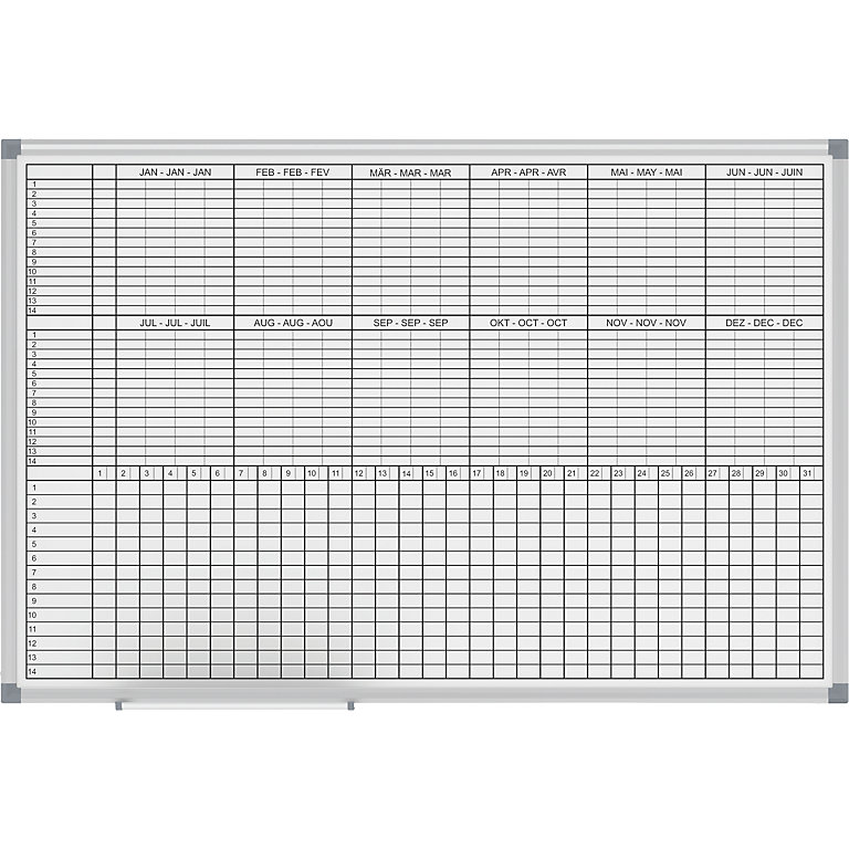 MAUL Planning board monthly/yearly planner KAISER+KRAFT