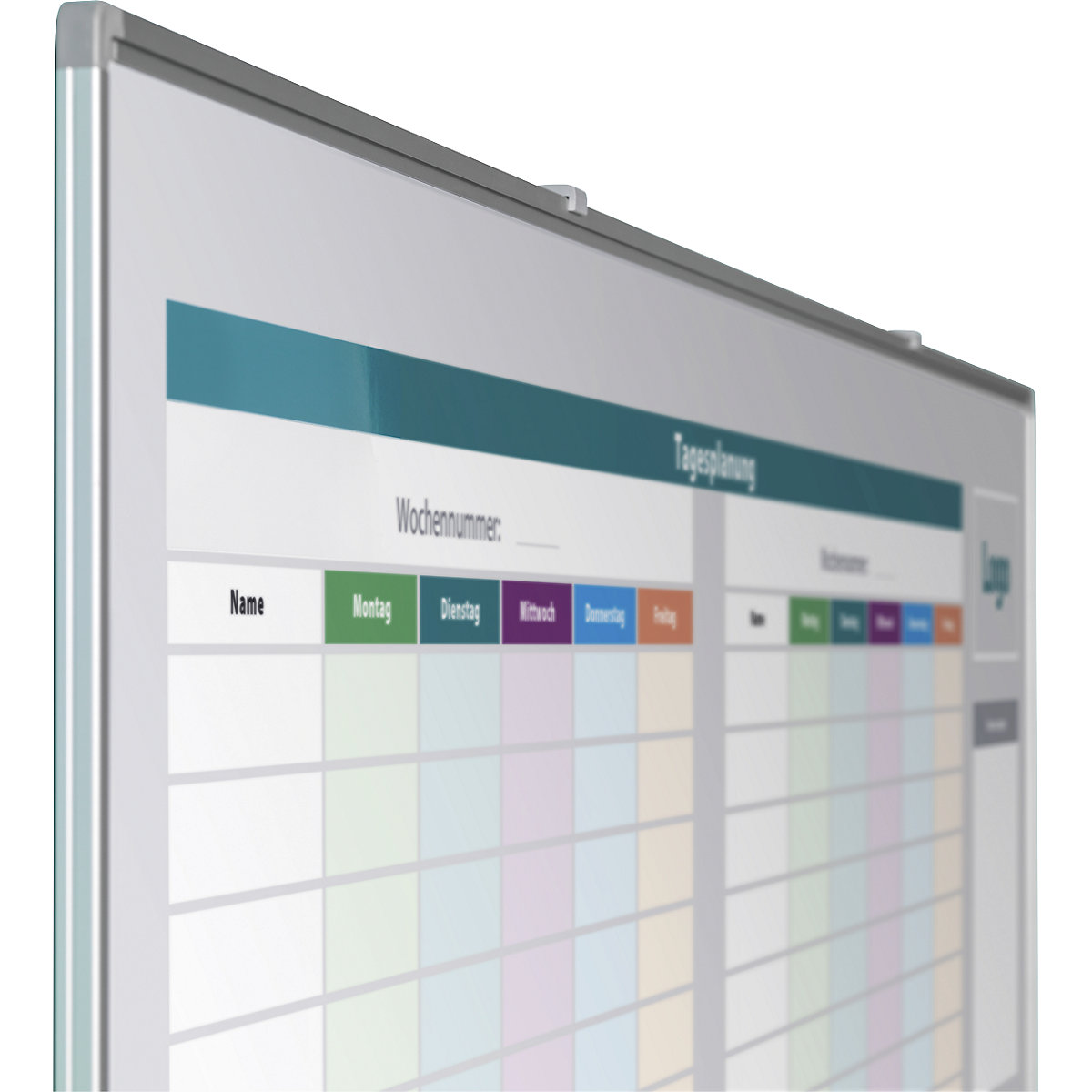 Custom printed whiteboard – eurokraft pro (Product illustration 14)-13