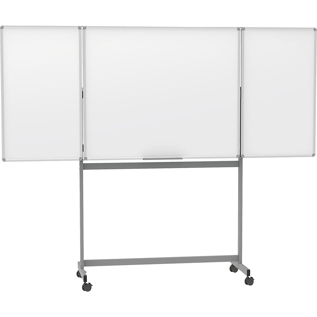 MAUL – MAULstandard mobile folding board, magnetic, board WxH 1500 x 1000 mm