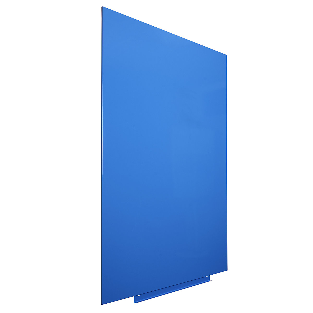 Whiteboard module, BASIC version – sheet steel, painted, WxH 1000 x 1500 mm, pastel blue-16