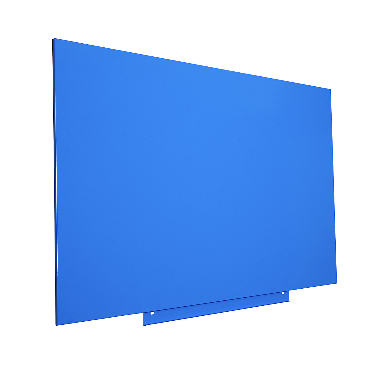 Whiteboard module, BASIC version – sheet steel, painted, WxH 750 x 1150 mm, pastel blue-19