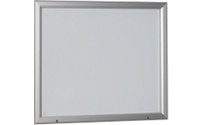Display case, aluminium frame, for indoor and outdoor use