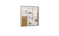 Information display case for indoor use