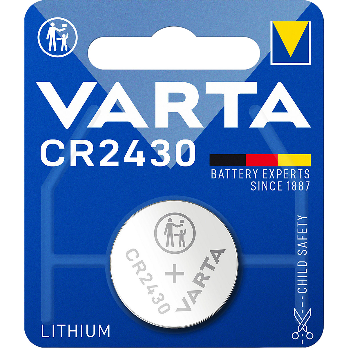 Gombíkový článok LITHIUM – VARTA