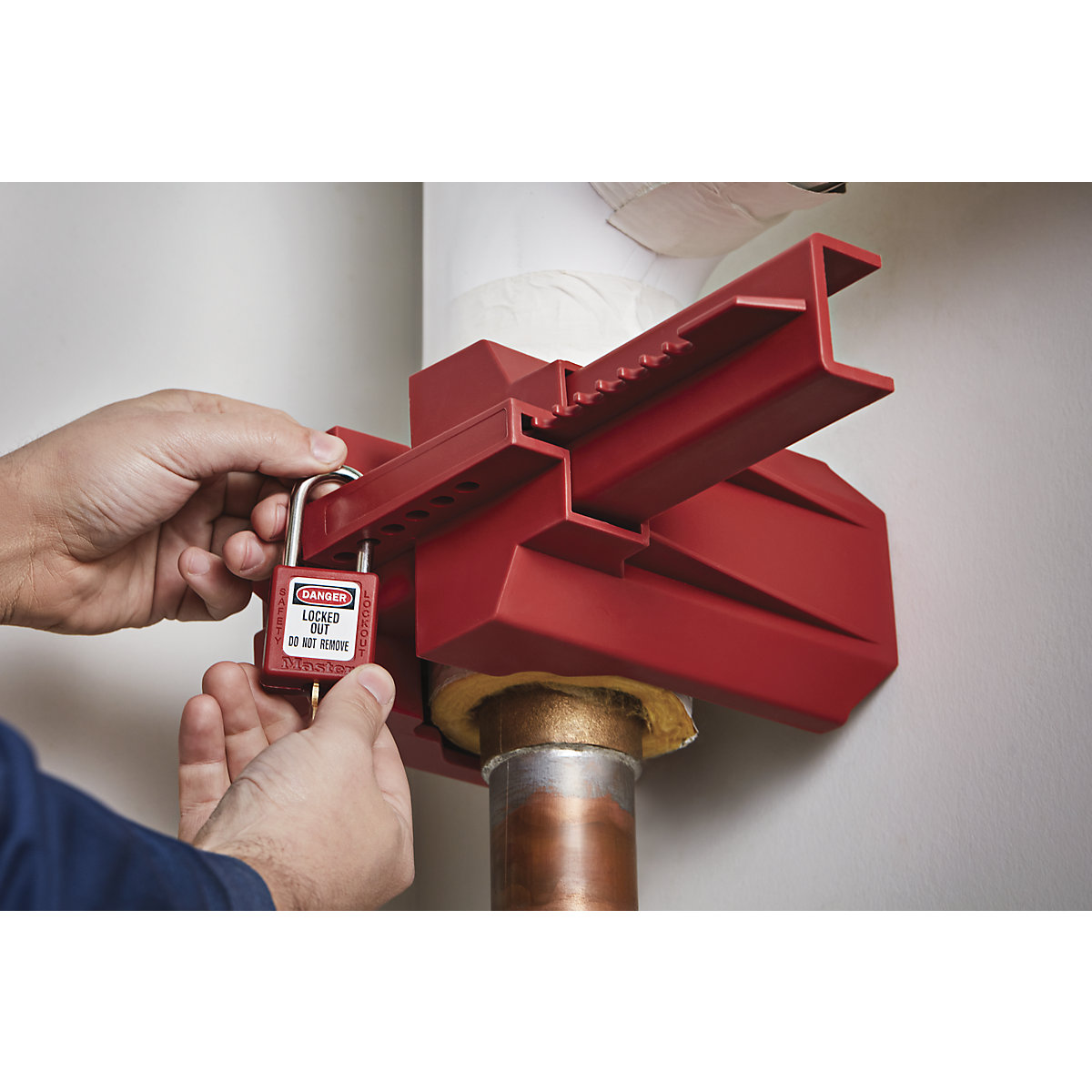 Nastaviteľné uzamykacie zariadenie pre guľový ventil – Masterlock (Zobrazenie produktu 5)-4