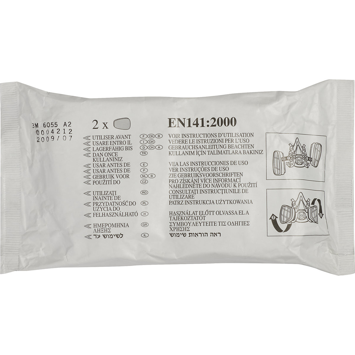 Plynový a kombinovaný filter 6055 – 3M (Zobrazenie produktu 2)-1