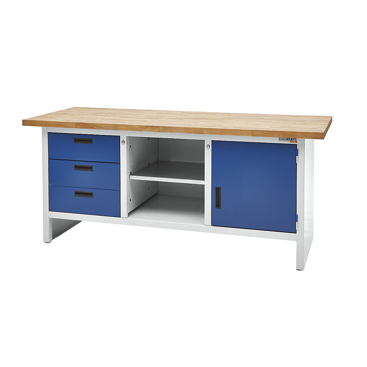 Dielenský stôl s uzavretými stranami – eurokraft basic (Zobrazenie produktu 10)-9