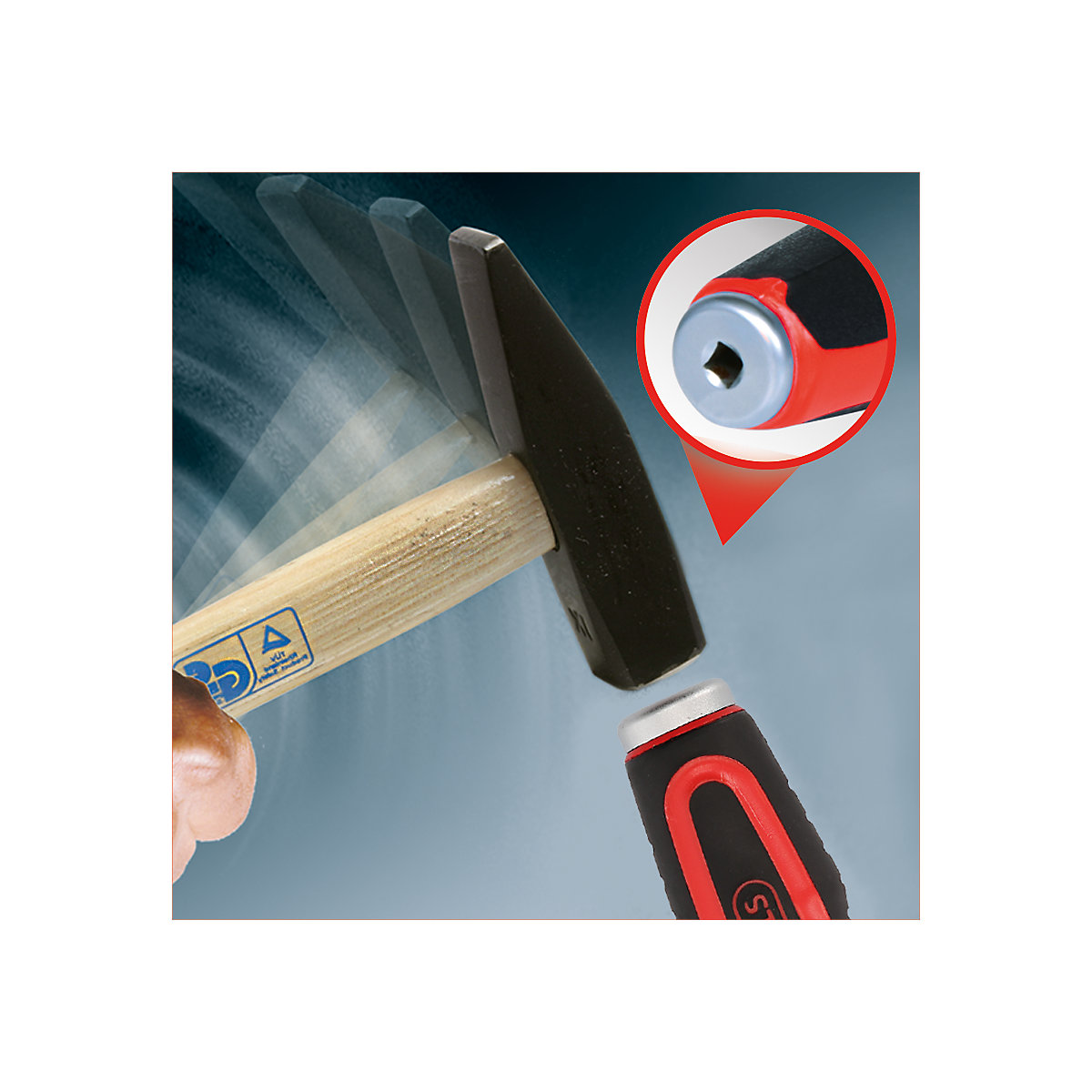 ERGOTORQUEmax súprava úderových skrutkovačov – KS Tools (Zobrazenie produktu 2)-1