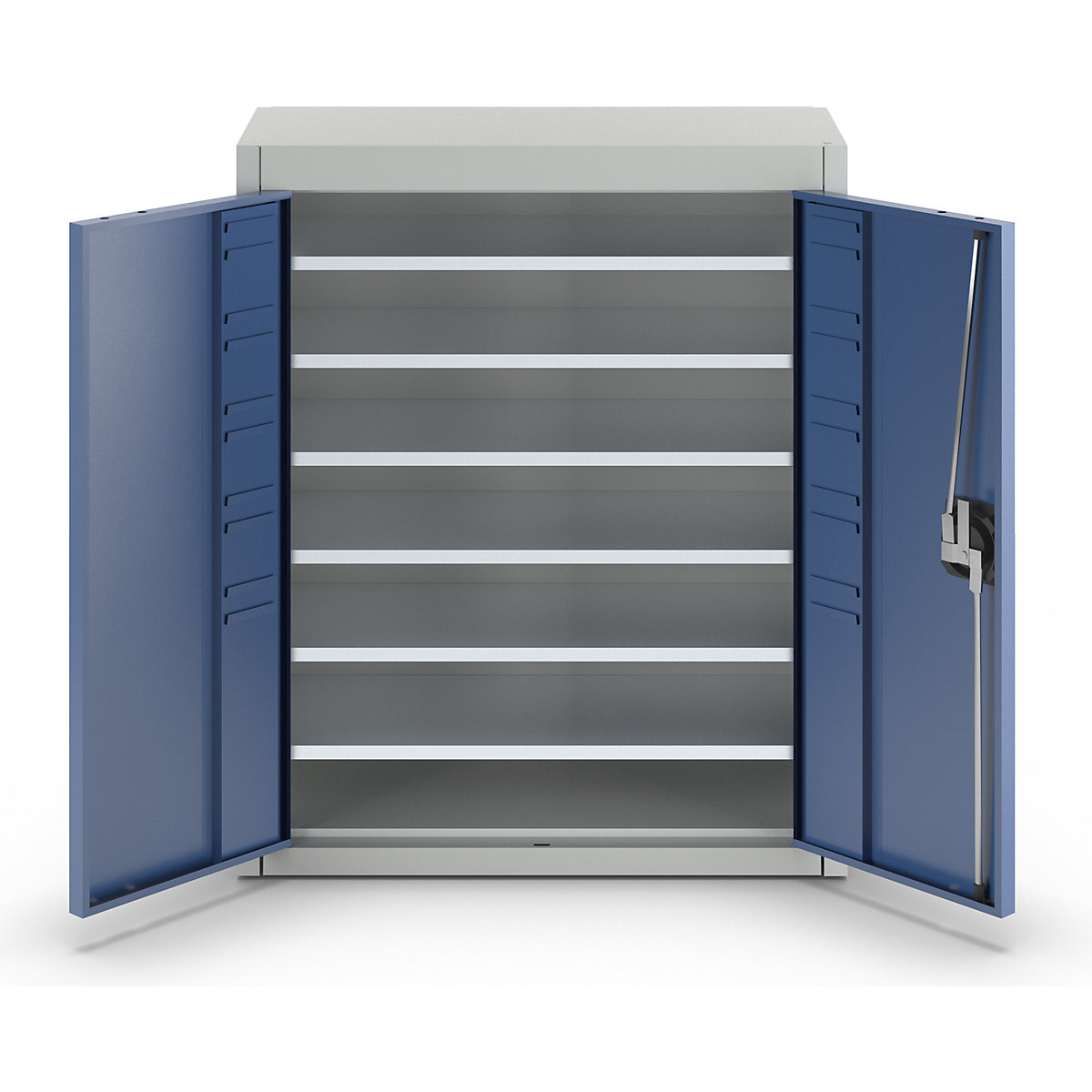 Skladová skriňa bez prepraviek s viditeľným obsahom – mauser (Zobrazenie produktu 5)-4