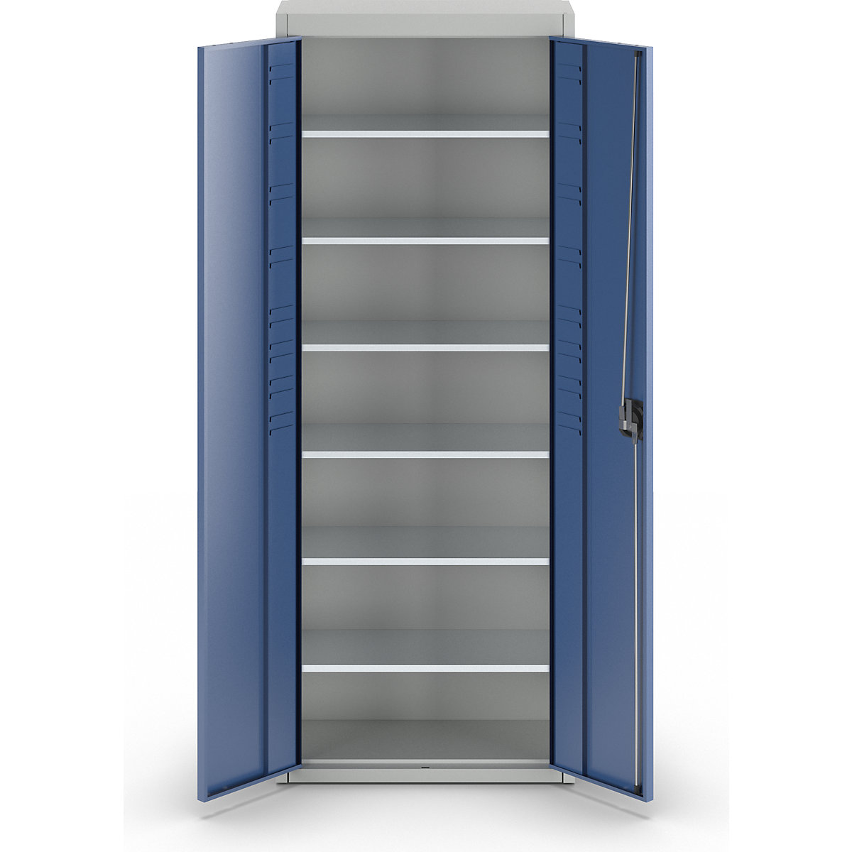 Skladová skriňa bez prepraviek s viditeľným obsahom – mauser (Zobrazenie produktu 4)-3