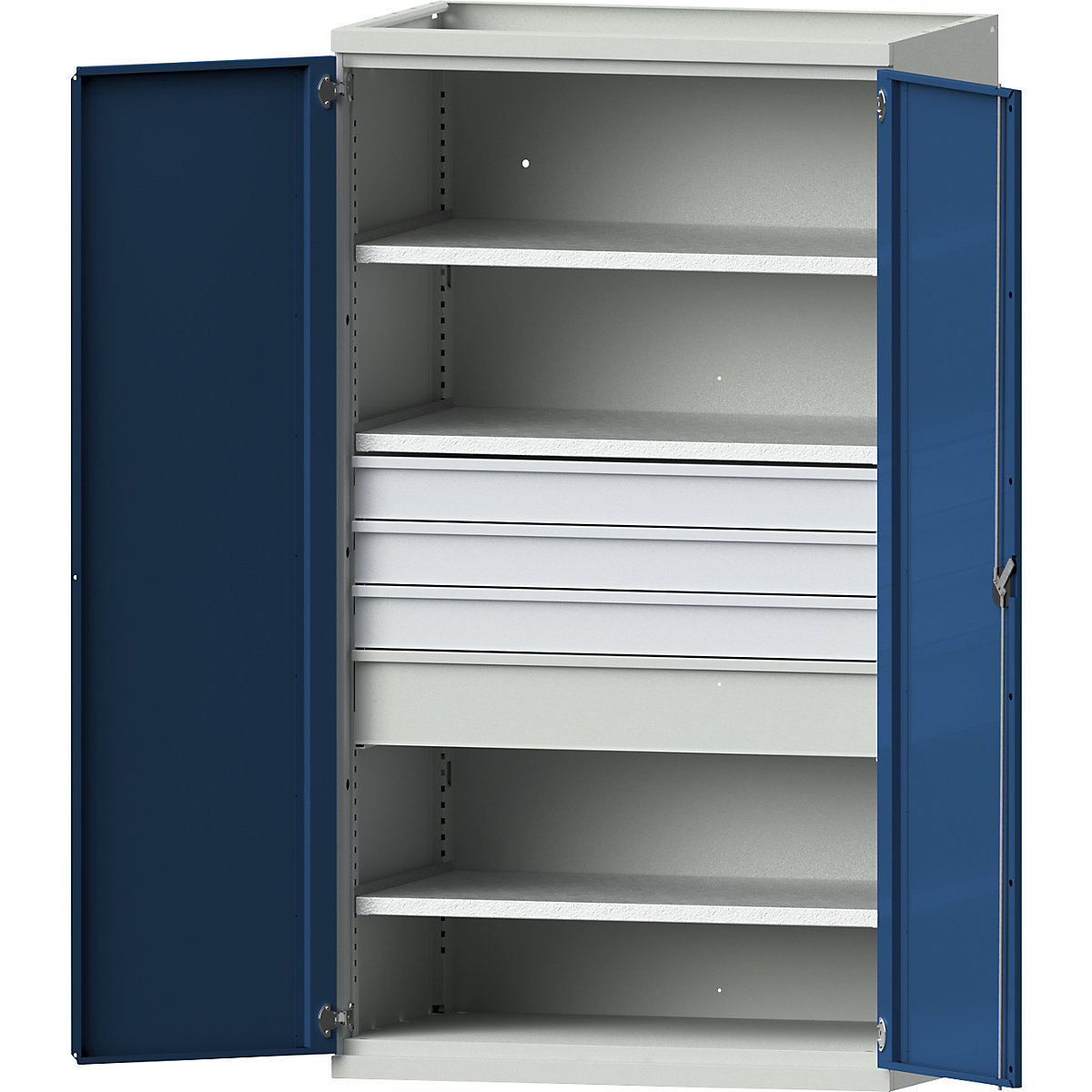Skriňa pre vysoké zaťaženie s 3 policami – ANKE