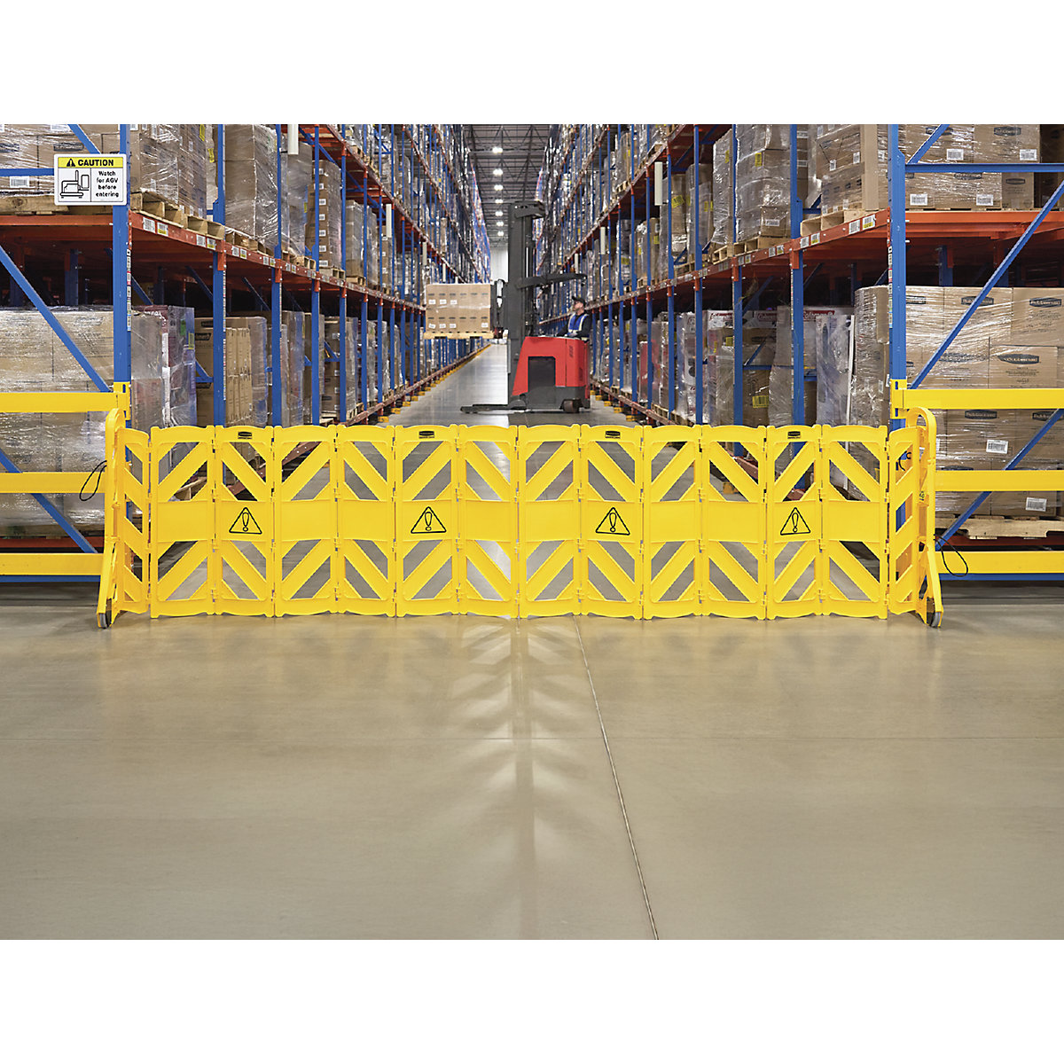 Ohrada z polyetylénu, mobilná – Rubbermaid (Zobrazenie produktu 5)-4