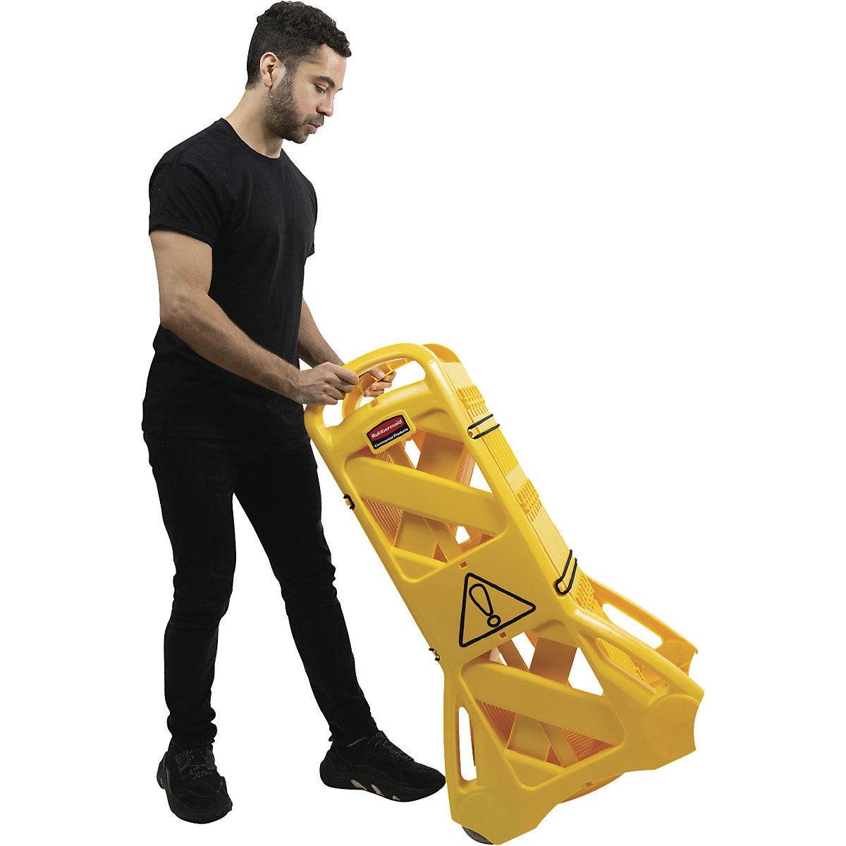 Ohrada z polyetylénu, mobilná – Rubbermaid (Zobrazenie produktu 6)-5