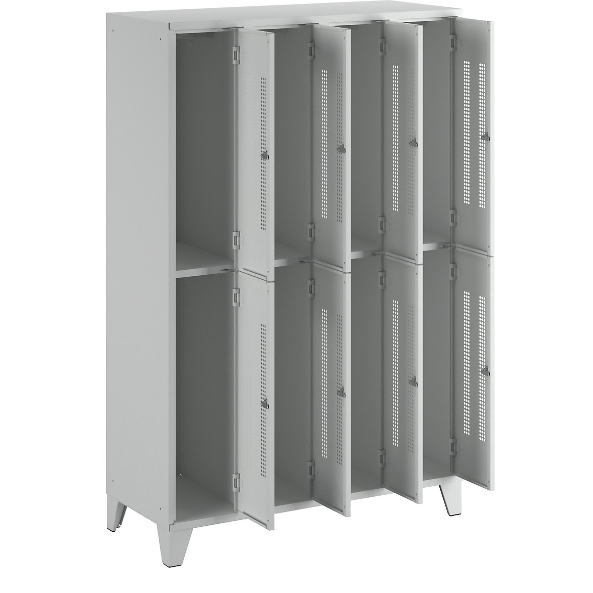 Dvojposchodová úzka skrinka Berlin 1 – Wolf