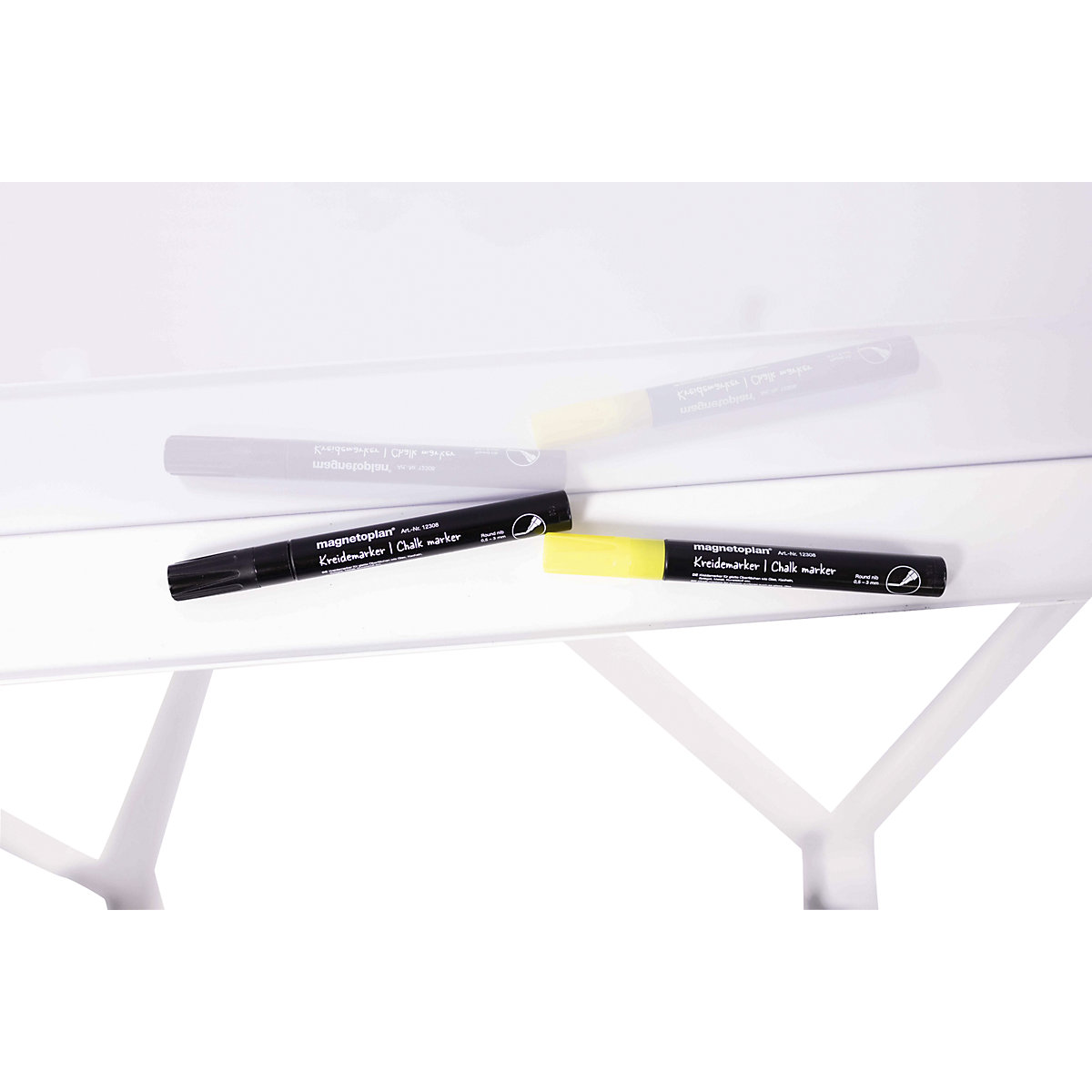 Designová skleněná tabule, mobilní – magnetoplan (Obrázek výrobku 2)-1