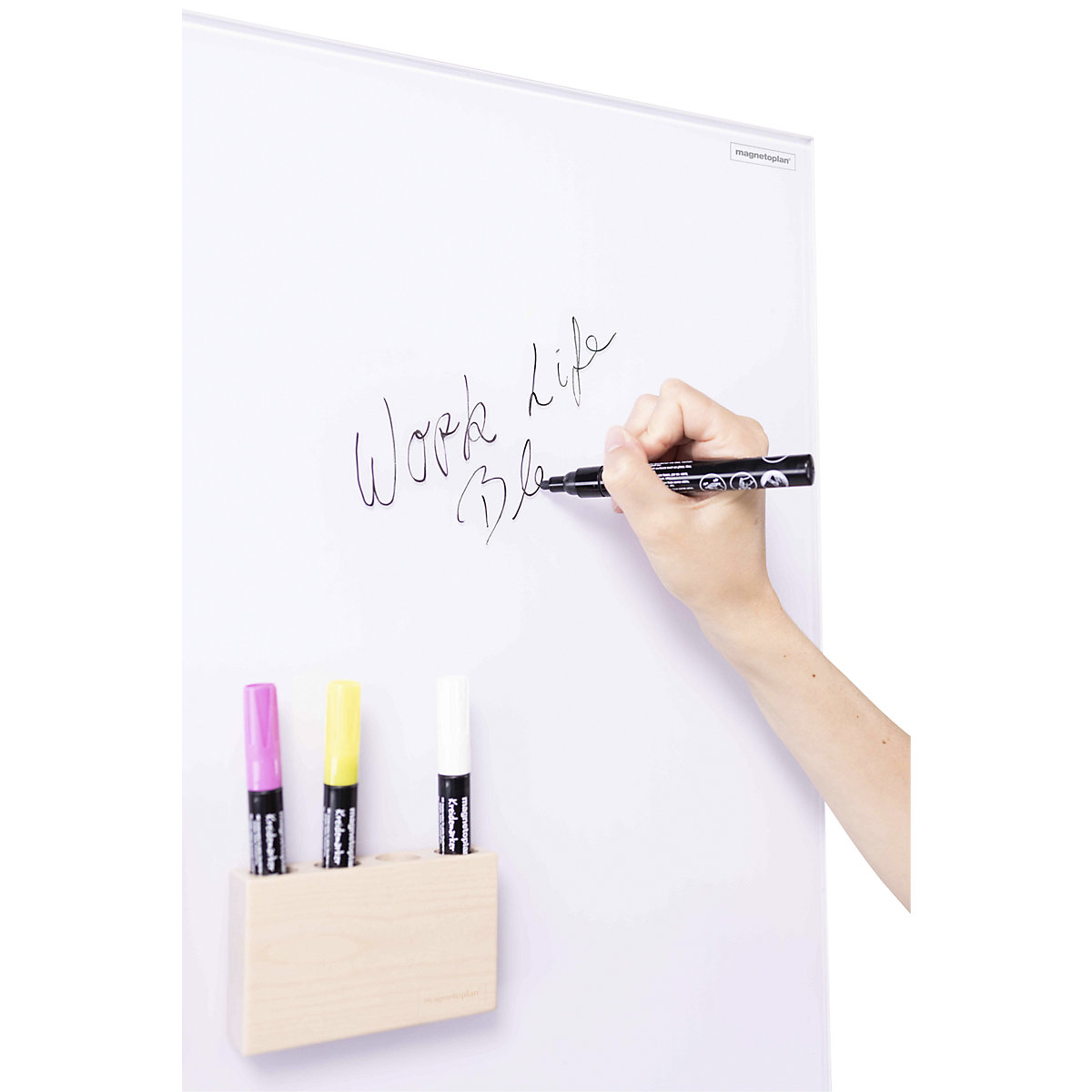 Designová skleněná tabule, mobilní – magnetoplan (Obrázek výrobku 13)-12