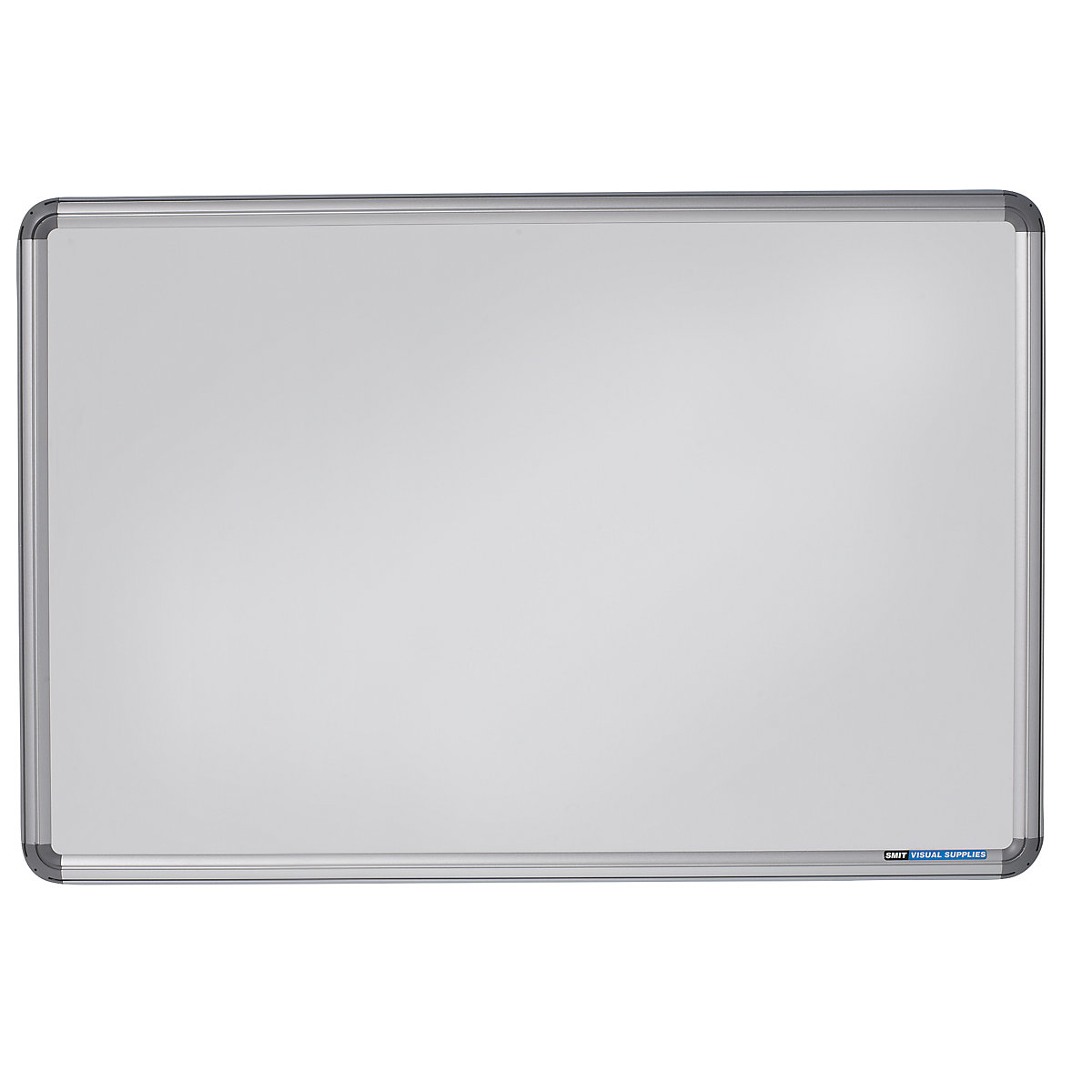 EUROKRAFTpro – Elegantní nástěnná tabule, ocelový plech, lakováno, š x v 1500 x 1000 mm, bílá