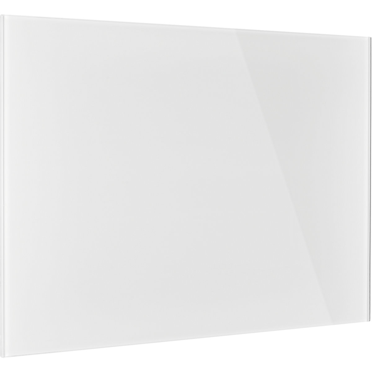 magnetoplan – Dizajnerska staklena ploča, magnetna, ŠxV 600 x 400 mm, u briljant bijeloj boji