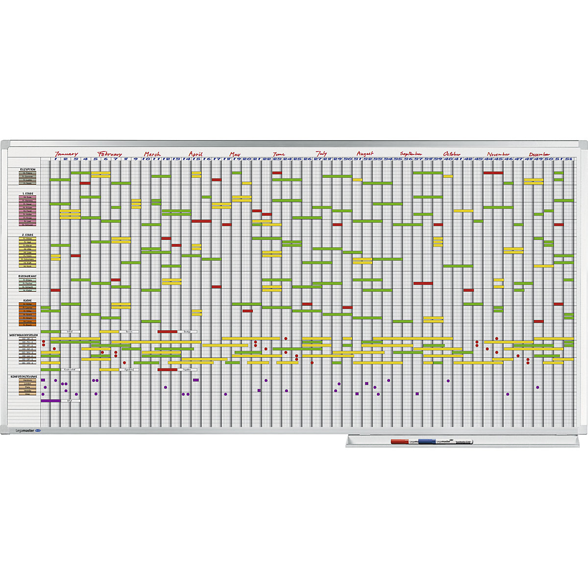 Godišnji planer Professional &ndash; Legamaster