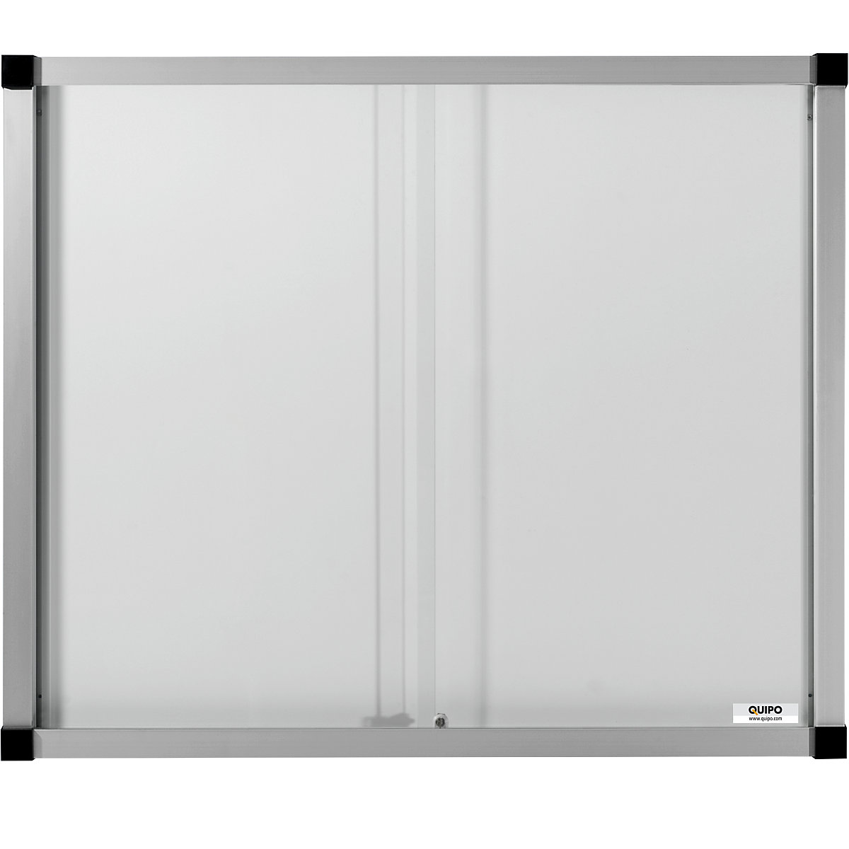 EUROKRAFTpro – Prozirni ormarić, klizna vrata, 15 (3 x 5) listova formata DIN A4, metalna stražnja stijenka