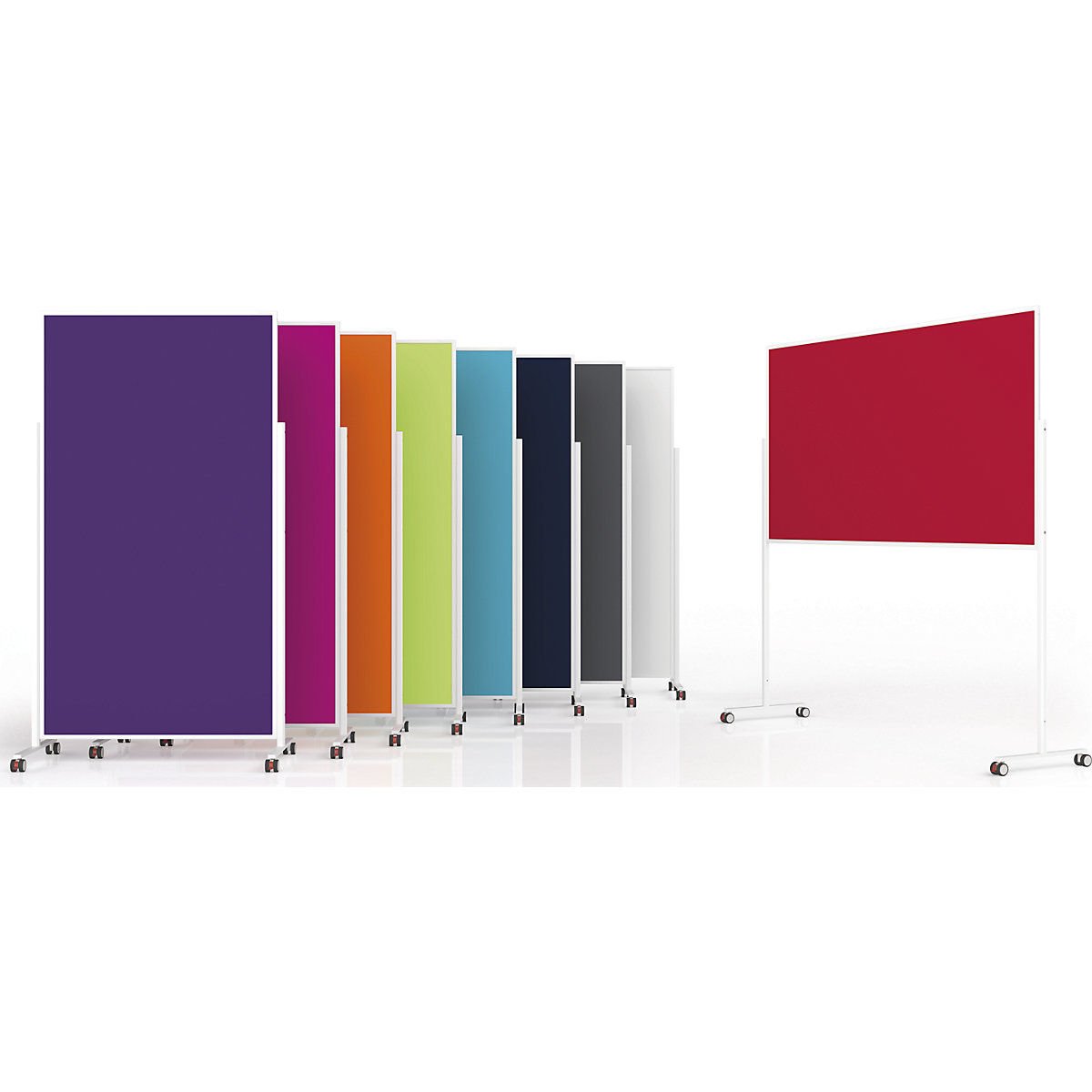 Designerska tablica do prezentacji VarioPin – magnetoplan (Zdjęcie produktu 12)-11