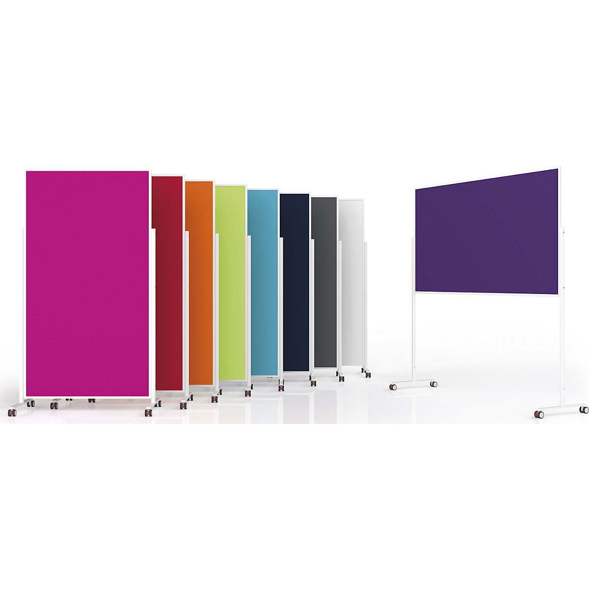 Designerska tablica do prezentacji VarioPin – magnetoplan (Zdjęcie produktu 9)-8