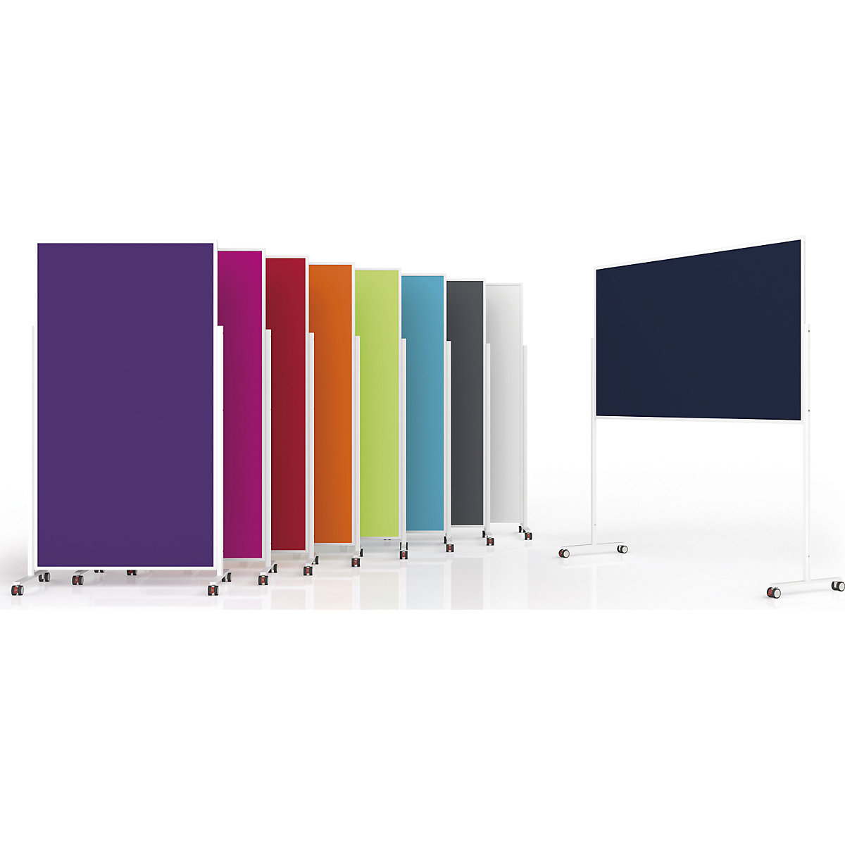Designerska tablica do prezentacji VarioPin – magnetoplan (Zdjęcie produktu 8)-7