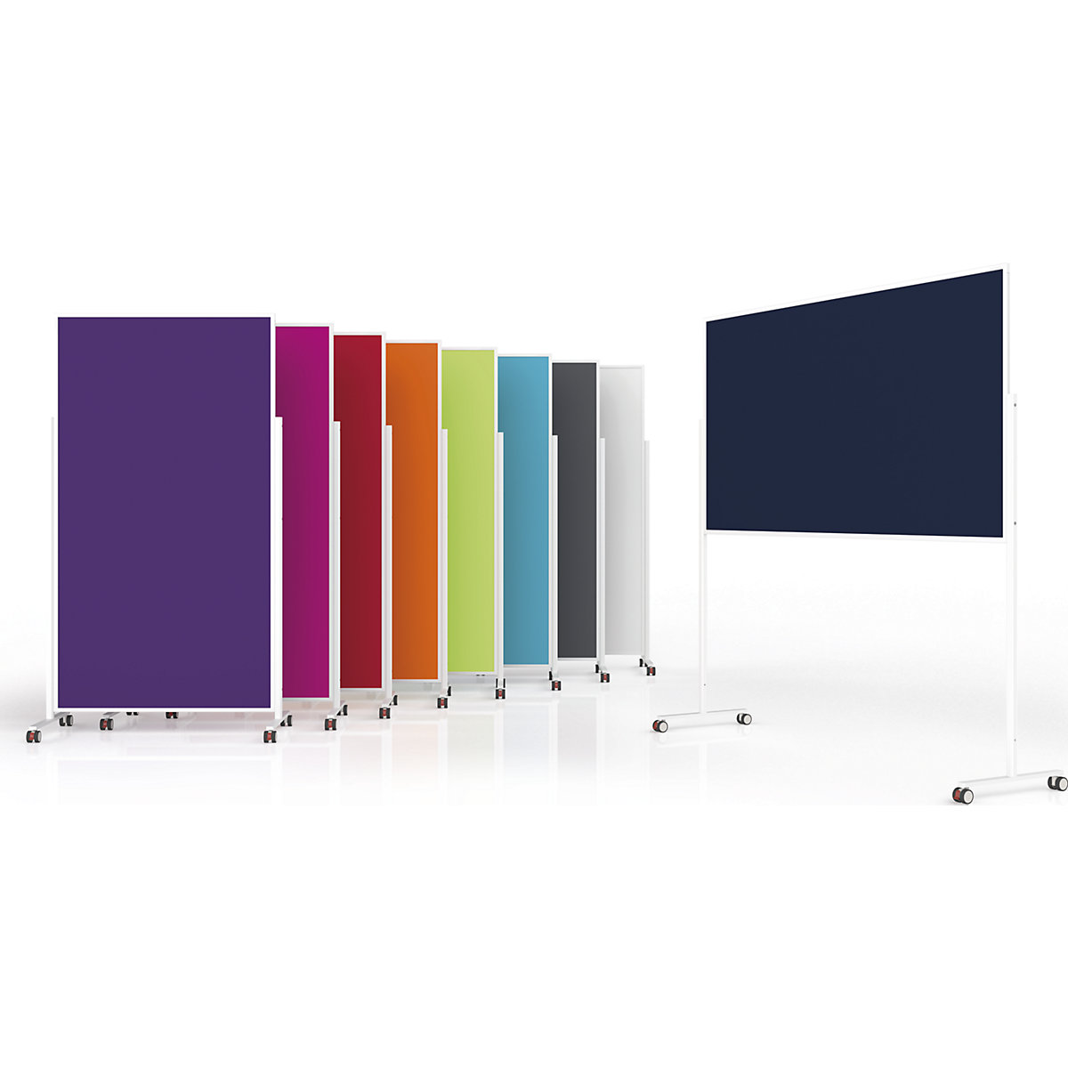 Designerska tablica do prezentacji VarioPin – magnetoplan (Zdjęcie produktu 9)-8