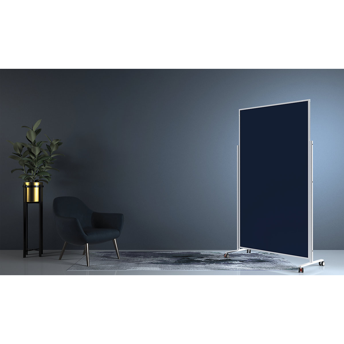 Designerska tablica do prezentacji VarioPin – magnetoplan (Zdjęcie produktu 11)-10